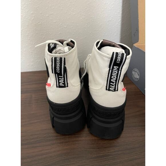 Palladium White Revolt Canvas HI TX Women’s Shoe - Picture 7 of 10